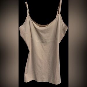 SPANX Nude Shaping Camisole, Smoothing Compression, Adjustable Straps - Size M